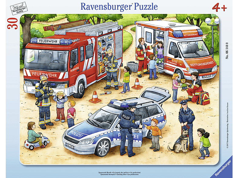 RAVENSBURGER Spannende Mehrfarbig Puzzle Berufe