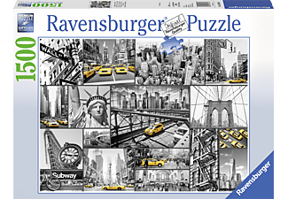 RAVENSBURGER Farbtupfer in New York Puzzle Mehrfarbig