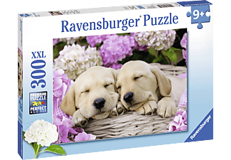 RAVENSBURGER Süße Hunde im Körbchen Puzzle Mehrfarbig