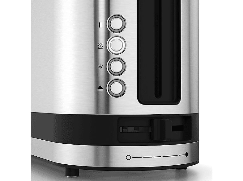 WMF 04.1412.001 WMF KÜCHENminis® Toaster (Edelstahl matt, 900 Watt, Schlitze: 1) — Foto 5 von 5