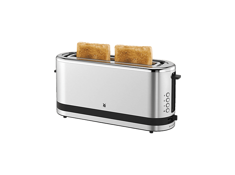WMF 04.1412.001 WMF KÜCHENminis® Toaster (Edelstahl matt, 900 Watt, Schlitze: 1)