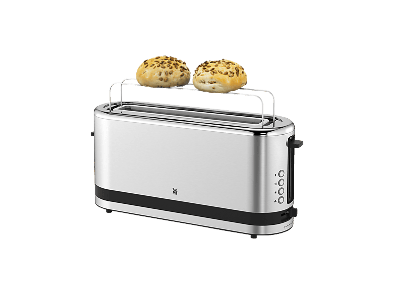 WMF 04.1412.001 WMF KÜCHENminis® Toaster (Edelstahl matt, 900 Watt, Schlitze: 1) — Foto 4 von 5
