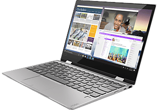 LENOVO Yoga 720, Convertible mit 12,5 Zoll Display, Core i5 Prozessor, 8 GB RAM, 128 GB SSD, HD Graphics 620, Platinum Silber