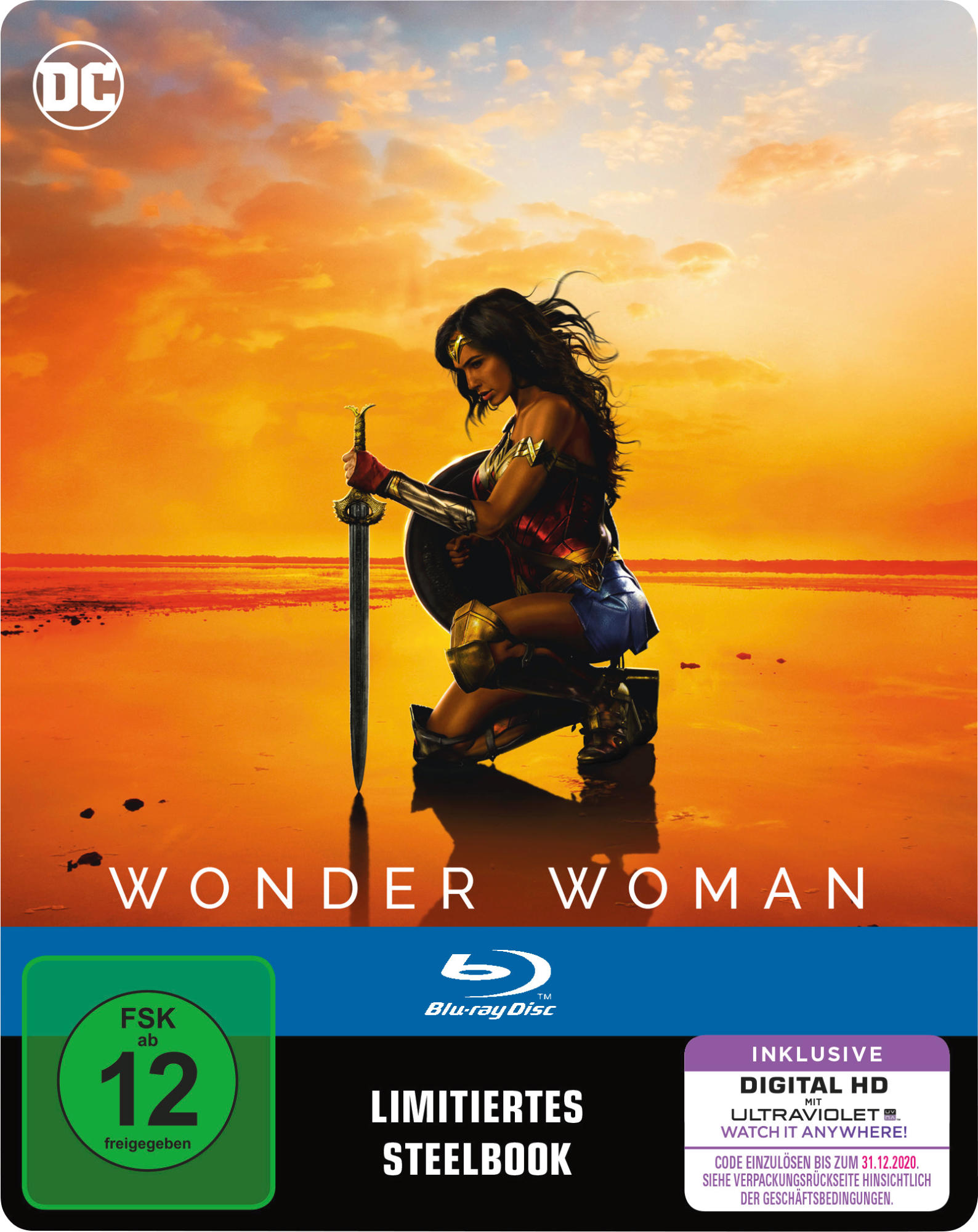 Wonder Woman (Steelbook) Blu-ray