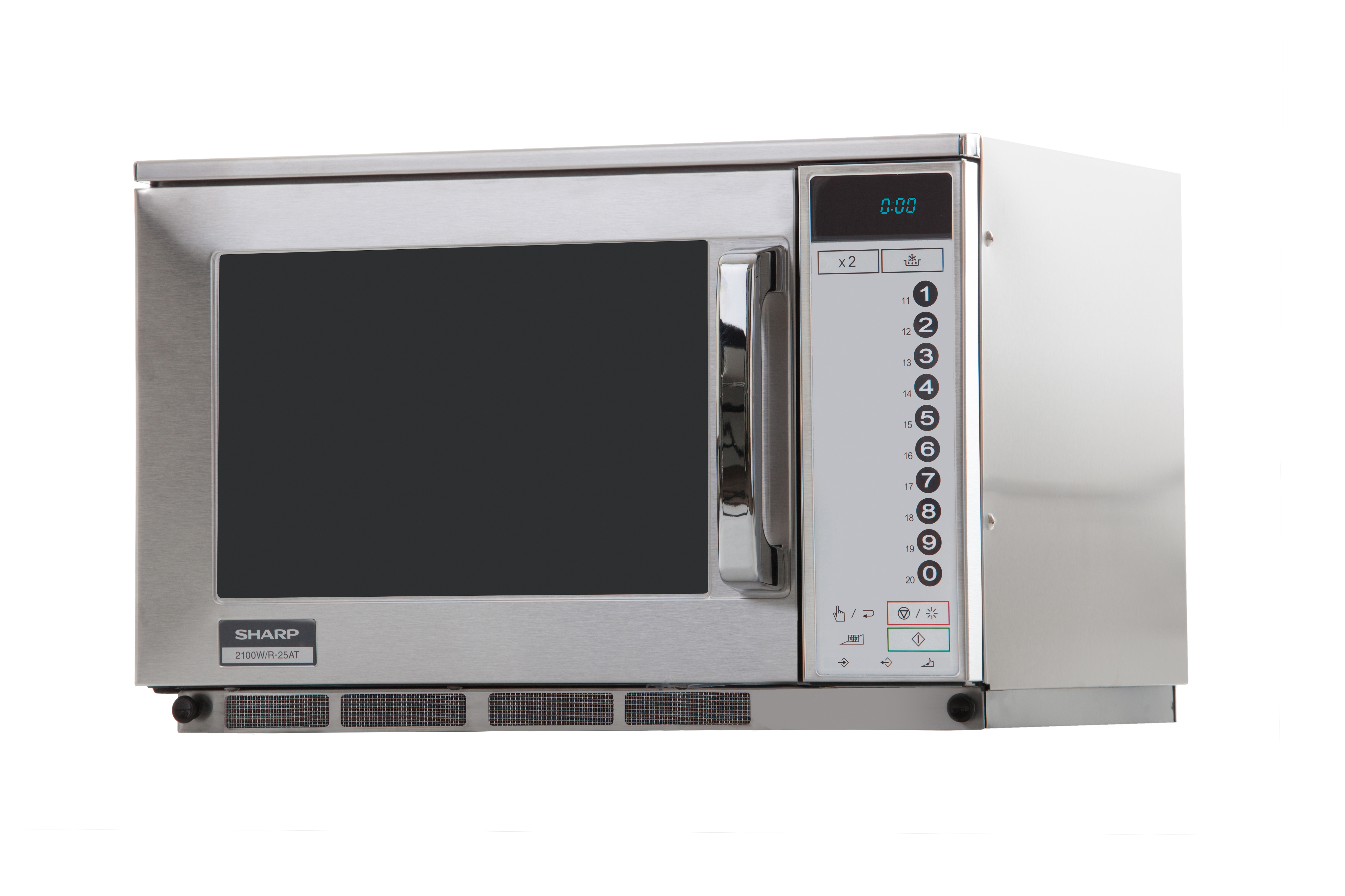 SHARP R-25AT, Mikrowelle (2100 Watt)