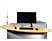 HAMA 95820 FULLMOTION 26Z MONITORARM BLK - Monitorarm (Schwarz)
