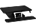 HAMA 95822 WORKSTATION ATTACHMENT S BLK - Aufsatz für Sitz-Steh-Arbeitsplatz (Schwarz)
