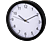 HAMA hama Pure - Horloge murale - Ø 25 cm - Noir - Orologio a parete (Nero/Bianco)