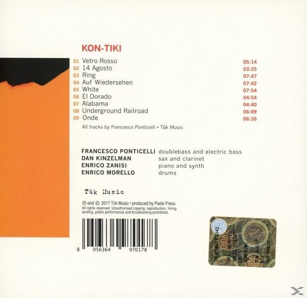 Francesco Ponticelli - Kon-Tiki  - (CD)
