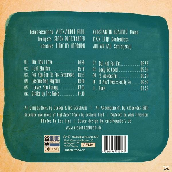 Alex Buehl Sextet - All About Gershwin  - (CD)