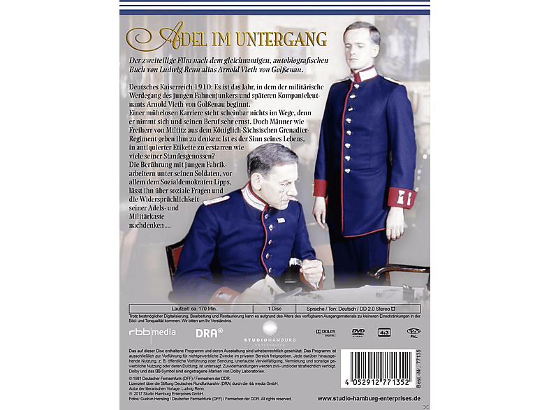 Thumbnail - Adel im Untergang DVD