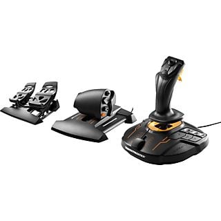 THRUSTMASTER FCS Flight Pack Joystick, Schubregler, Pedalerie T.16000M (2960782)