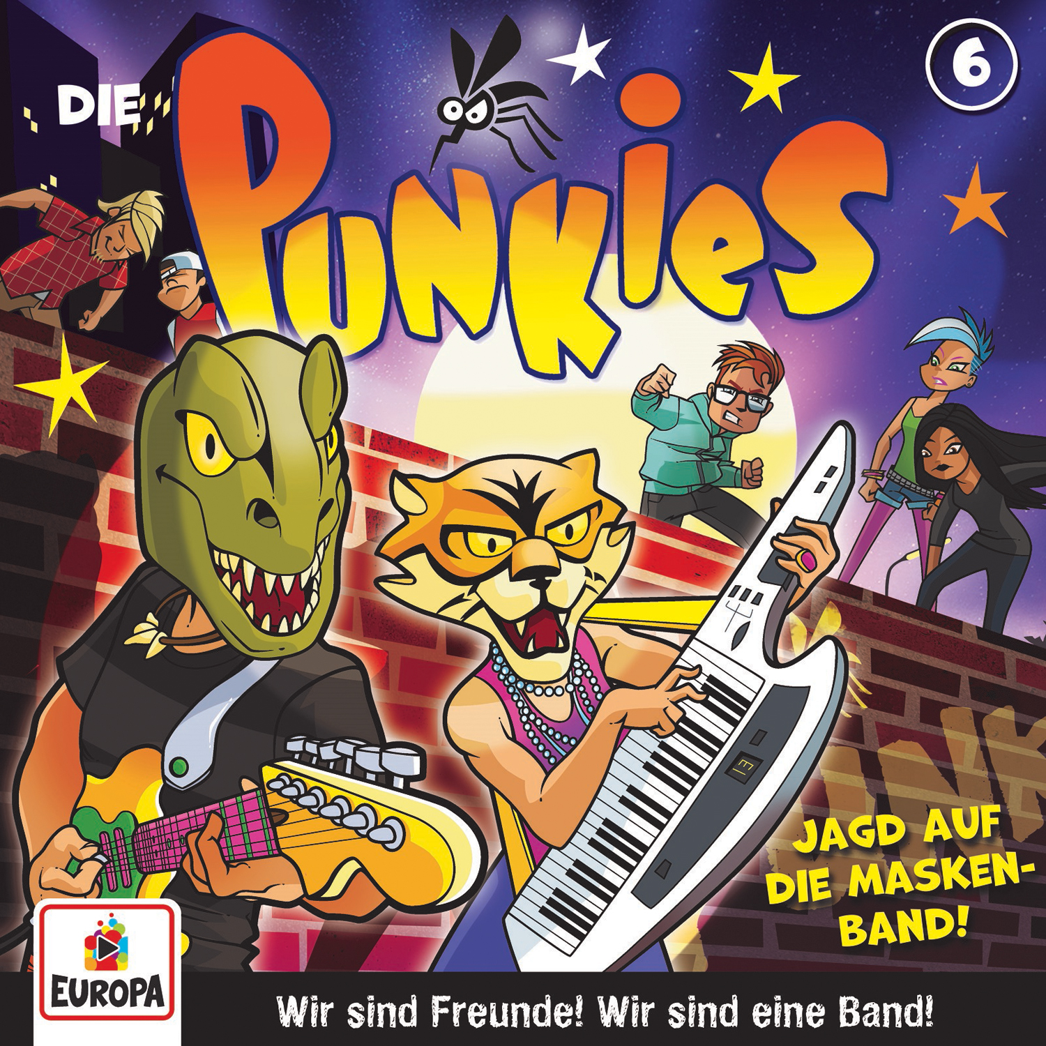 Die  Punkies - 006/Die Jagd nach der Masken-Band  - (CD)
