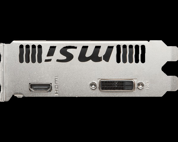 MSI GeForce® GT 1030 2GH OC 2GB (V809-2496R) (NVIDIA, Grafikkarte)