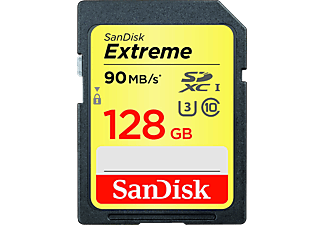 SANDISK 128GB Extreme 60MB/s CLASS 10 UHS I Hafıza Kartı