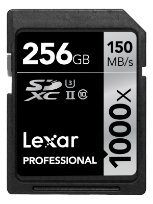 LEXAR 256GB 1000x ProfessIonal SDXC UHS2 Hafıza Kartı