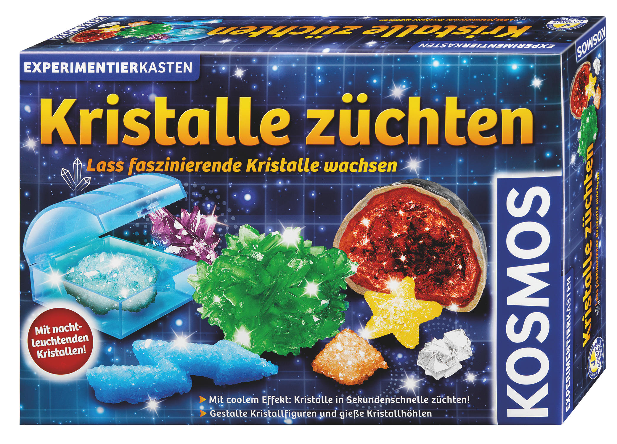 KOSMOS Kristalle züchten Experimentierkasten Mehrfarbig
