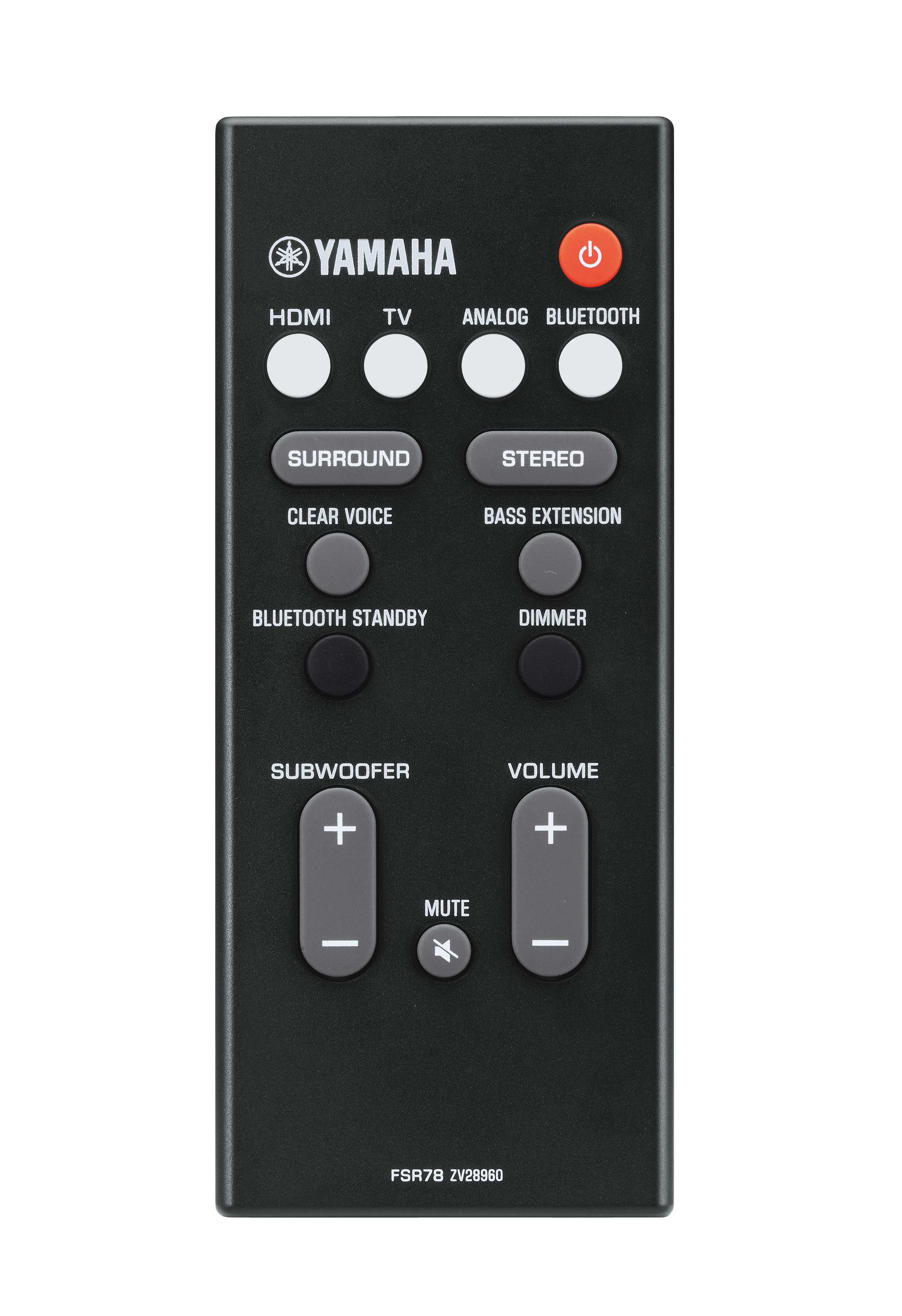 YAMAHA ATS-2070, Soundbar, Schwarz
