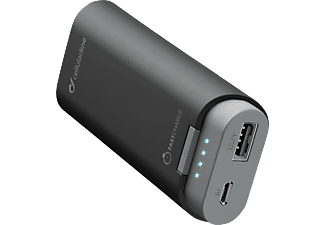 CELLULARLINE 5200 mAh 2017 Taşınabilir Şarj Cihazı Siyah