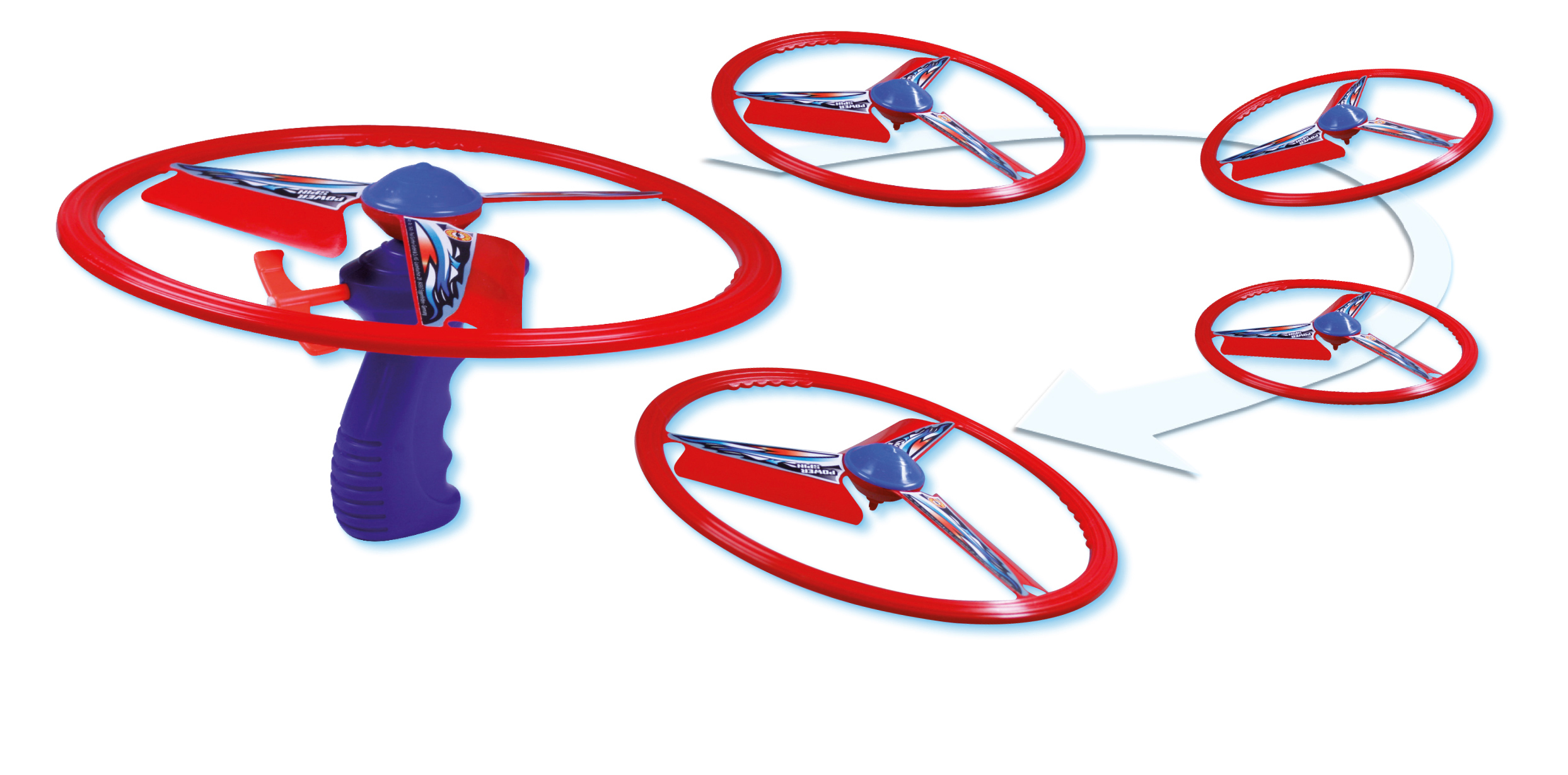 GÜNTHER Propeller Power Spin Flugspiel Mehrfarbig