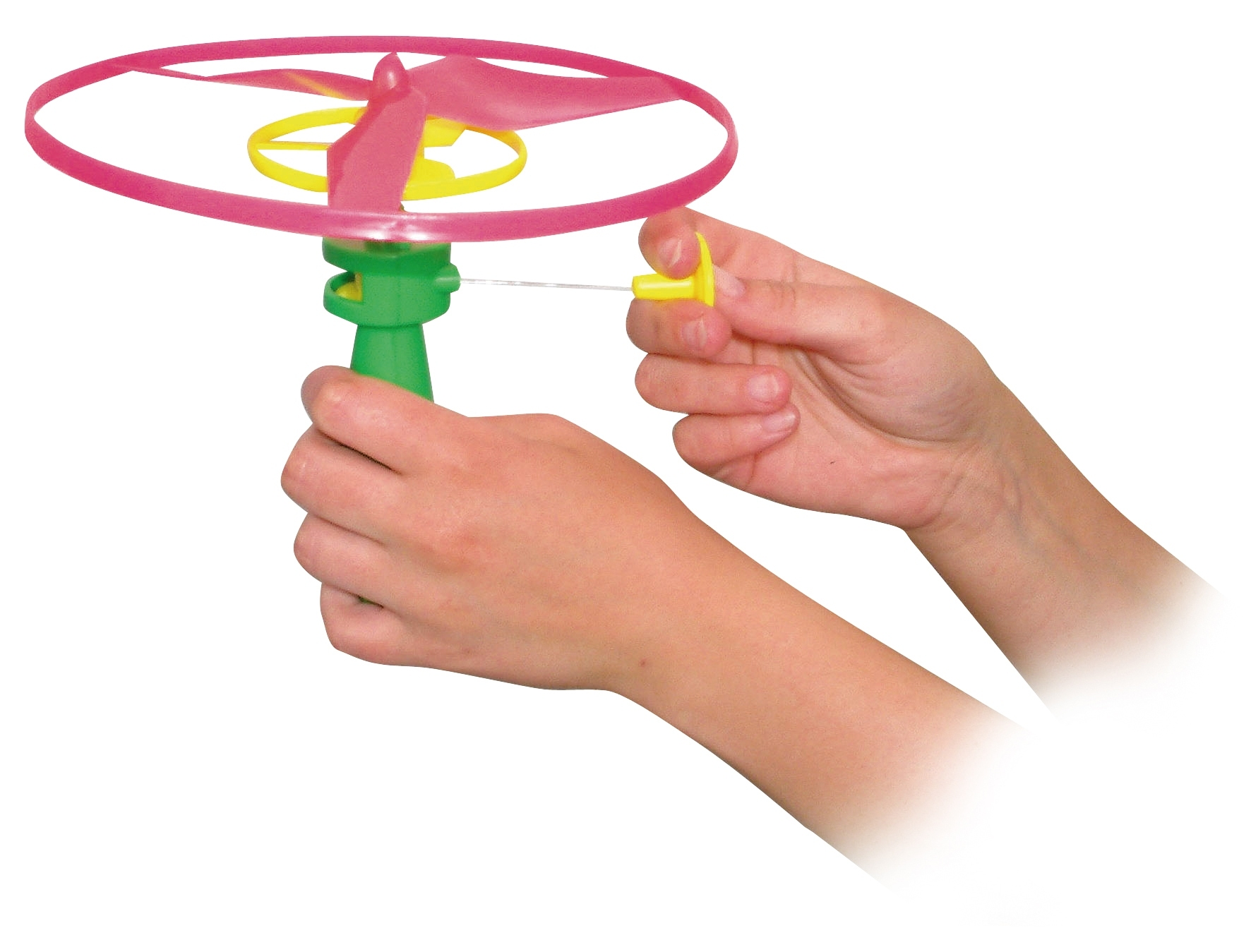 GÜNTHER Flugkreisel 2 Roto Twirly Flugspiel Mehrfarbig