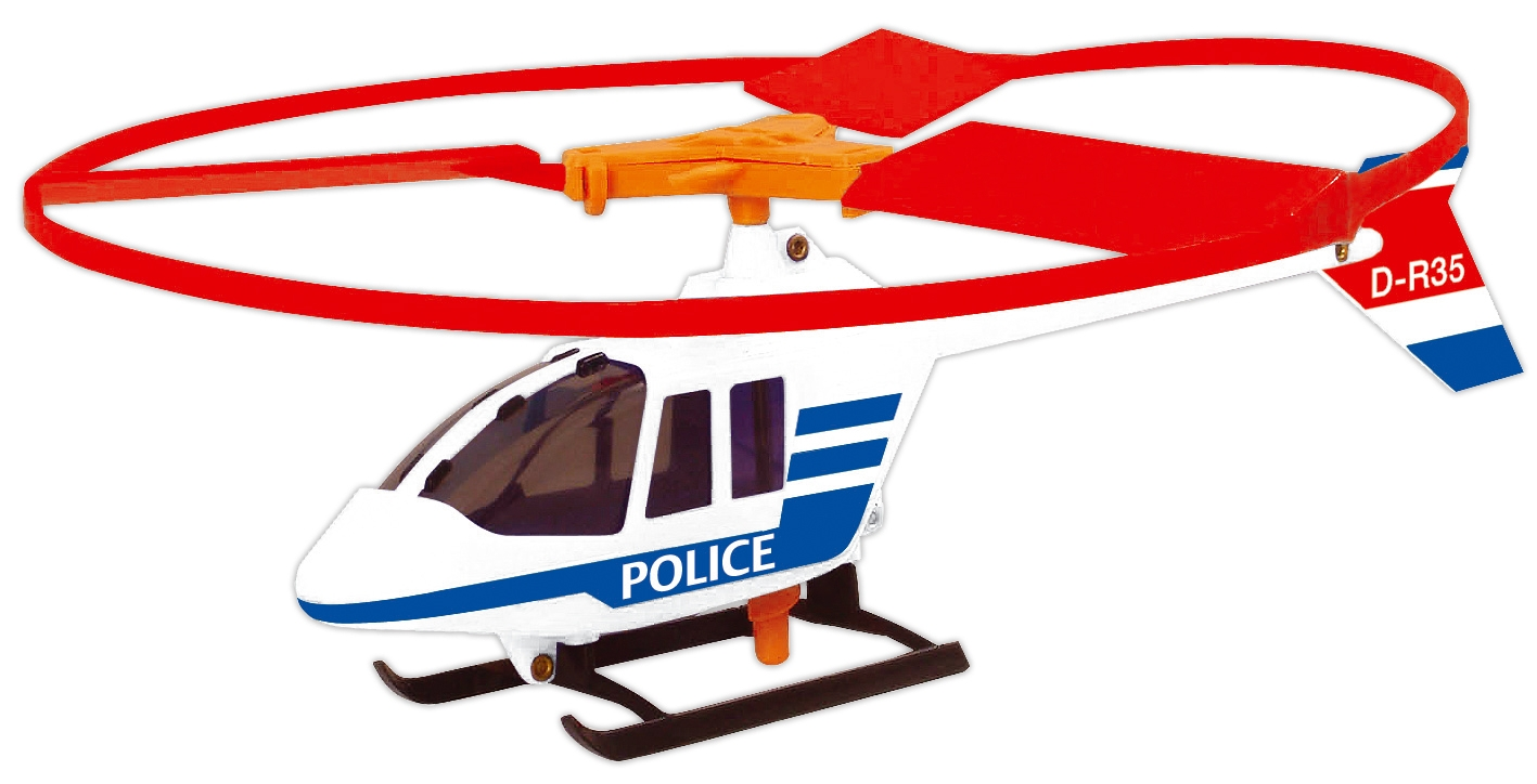 GÜNTHER Police Copter Hubschrauber Mehrfarbig