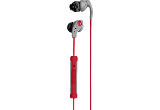 SKULLCANDY Skullcandy Method - Auricolari sport - Grigio/Rosso - Auricolare (In-ear, Grigio/rosso)