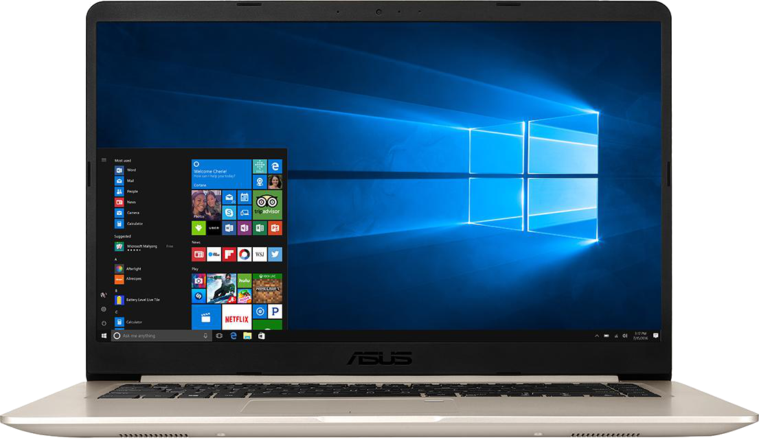 ASUS Notebook VivoBook S15 S510UQ-BQ182T, gold (90NB0FM1-M05170) Notebook, 15,6 Zoll, Full-HD, Intel® Core™ i7-7500U Prozessor
(4MB Cache, bis zu 3.50 GHz), 8 GB, 256 GB SSD