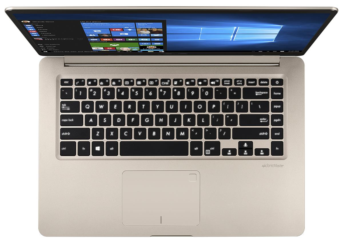 ASUS Notebook VivoBook S15 S510UQ-BQ182T, gold (90NB0FM1-M05170) Notebook, 15,6 Zoll, Full-HD, Intel® Core™ i7-7500U Prozessor
(4MB Cache, bis zu 3.50 GHz), 8 GB, 256 GB SSD
