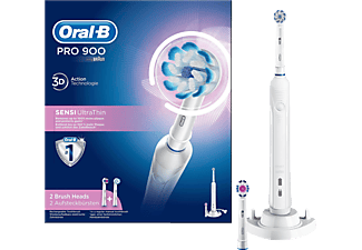 ORAL-B Oral-B PRO 900 Sensi UltraThin - Elektrische Zahnbürste (Hellblau/Weiß)