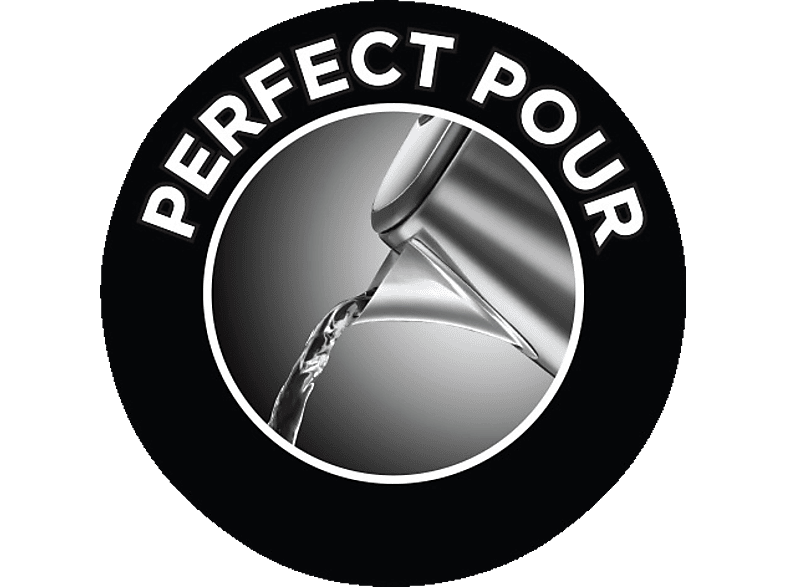 RUSSELL HOBBS 23211-70 Luna Moonlight Grey Wasserkocher, Grau/Schwarz