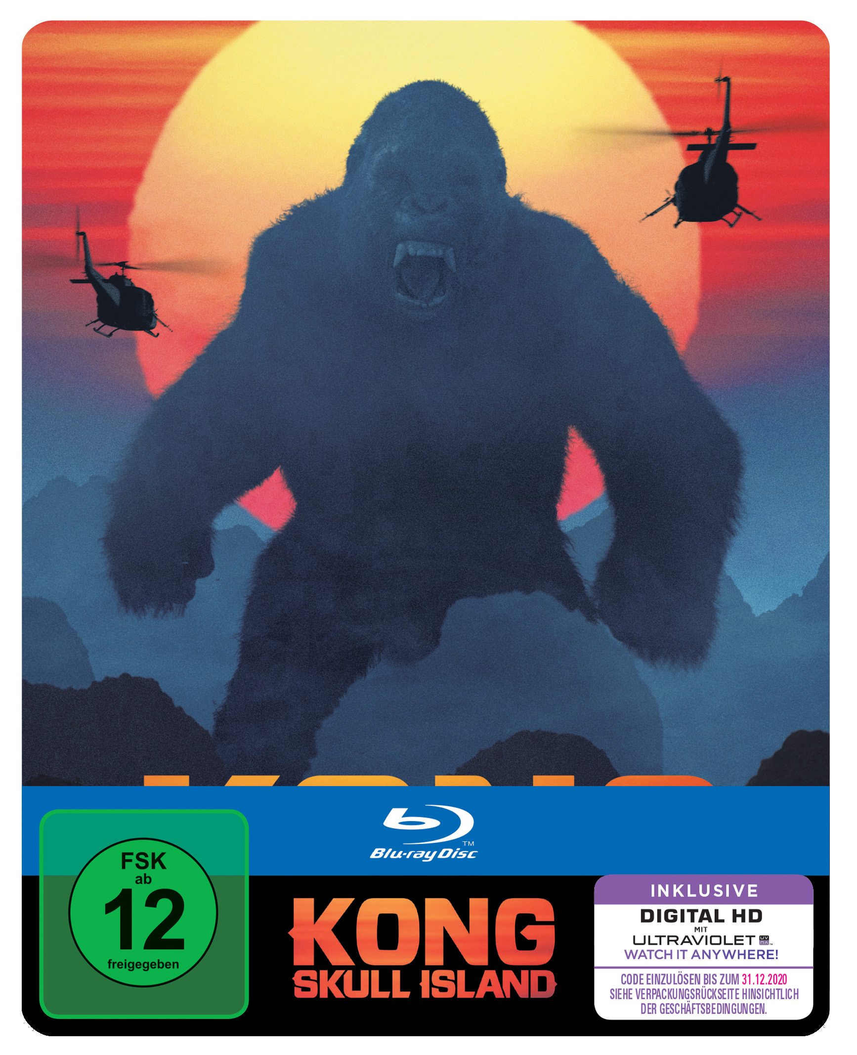 Kong: Skull Island (Steelbook) Blu-ray