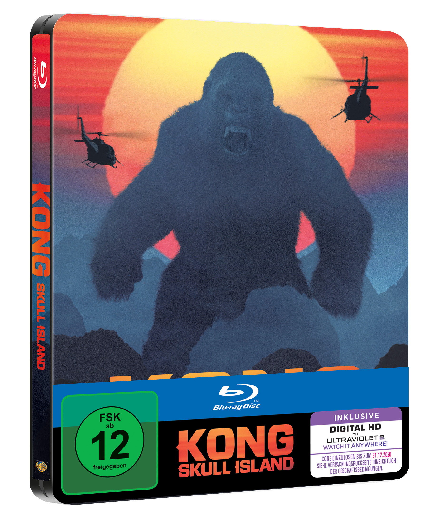 Kong: Skull Island (Steelbook) Blu-ray