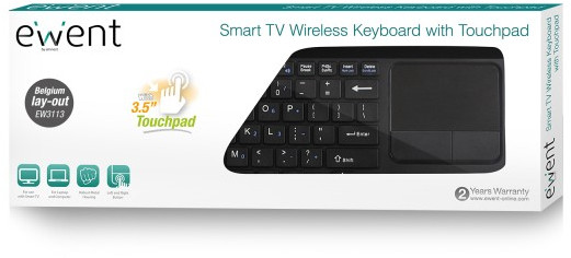 EWENT Clavier Smart TV AZERTY BE (EW3113)