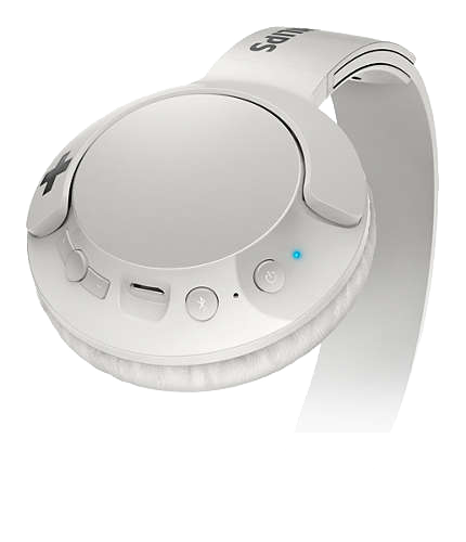 PHILIPS BASS+ SHB3075 WIT On-ear Hoofdtelefoon Wit