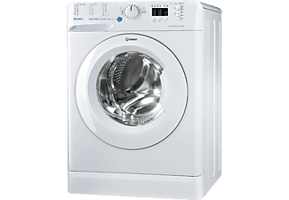 INDESIT BWSA 61053 W EU Elöltöltős keskeny mosógép, Push&Wash, gyors indítás egy gombnyomással