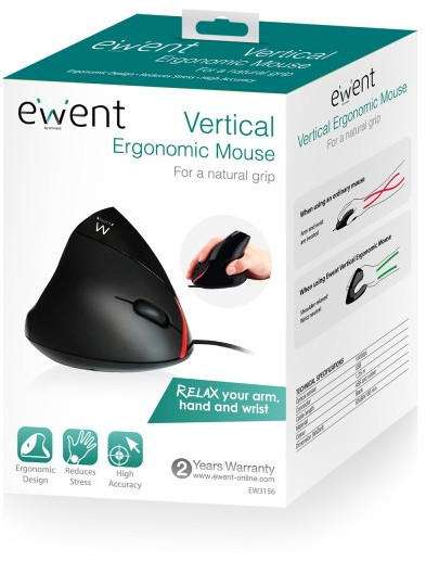 EMINENT Verticale ergonomische muis (EW3156)
