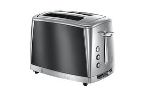 RUSSELL MediaMarkt Silber Toaster 23610-56 HOBBS Schlitze: | Watt, Adventure (1600 2)