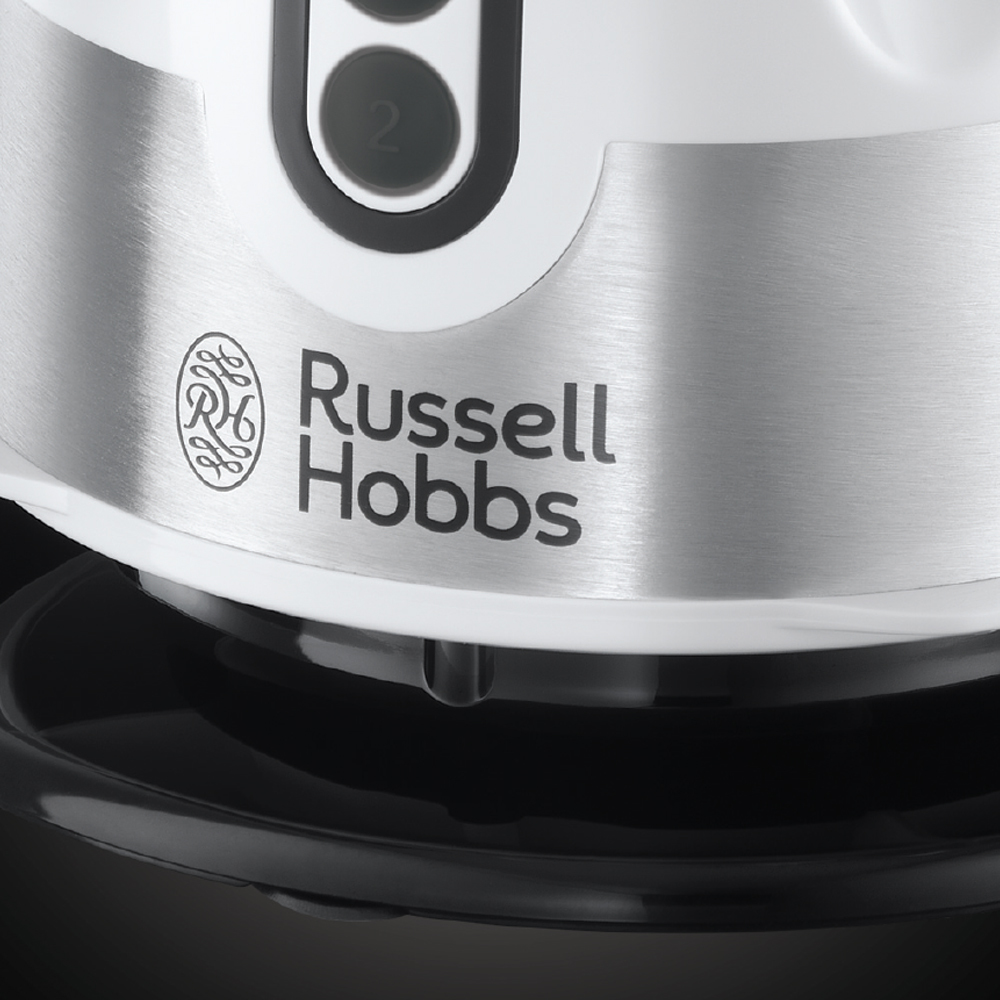 RUSSELL HOBBS 22990-56 EasyPrep Standmixer Weiß/Edelstahl/Schwarz (850 Watt, 1.7 l)