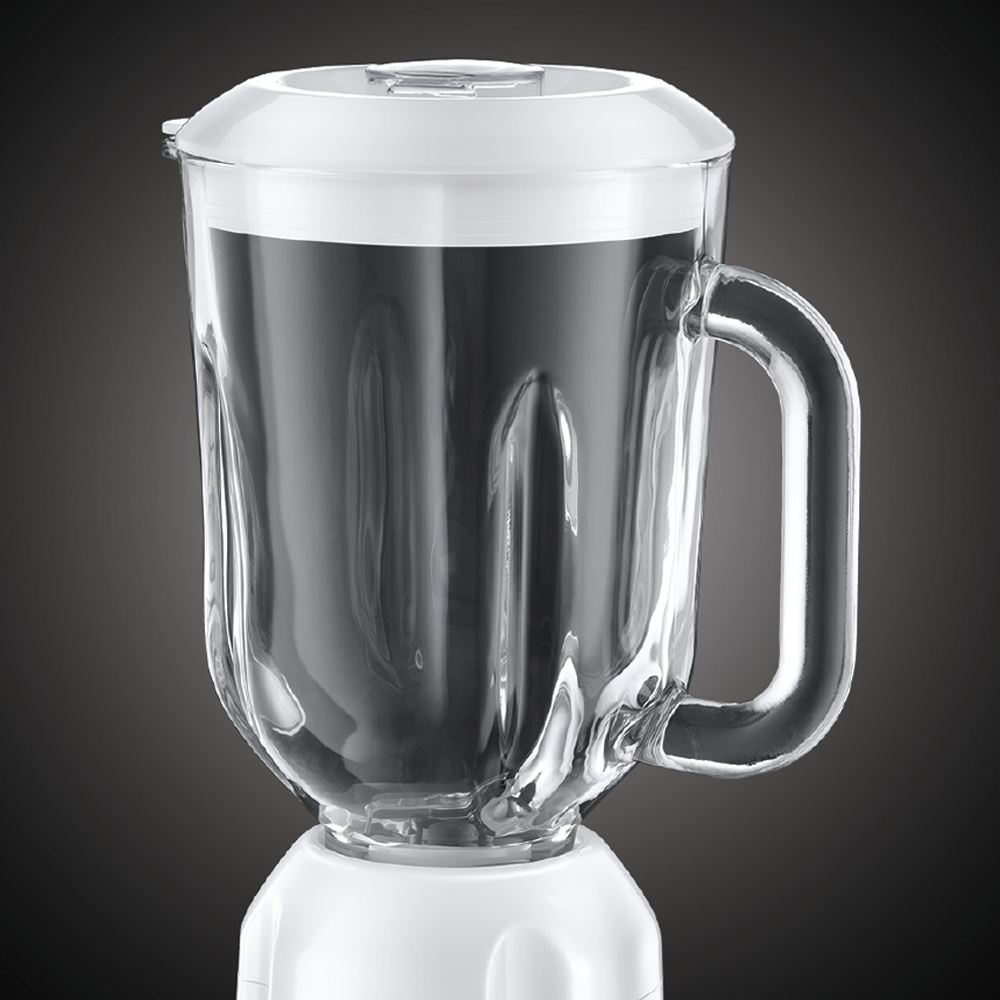RUSSELL HOBBS 22990-56 EasyPrep Standmixer Weiß/Edelstahl/Schwarz (850 Watt, 1.7 l)