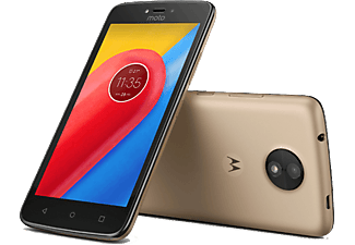 MOTOROLA Moto C Plus arany Dual SIM kártyafüggetlen okostelefon