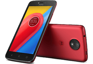 MOTOROLA Moto C Plus piros Dual SIM kártyafüggetlen okostelefon
