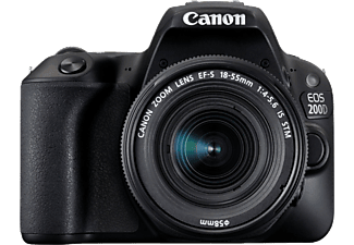CANON EOS 200D BK 18-55 IS Fotoğraf Makinesi