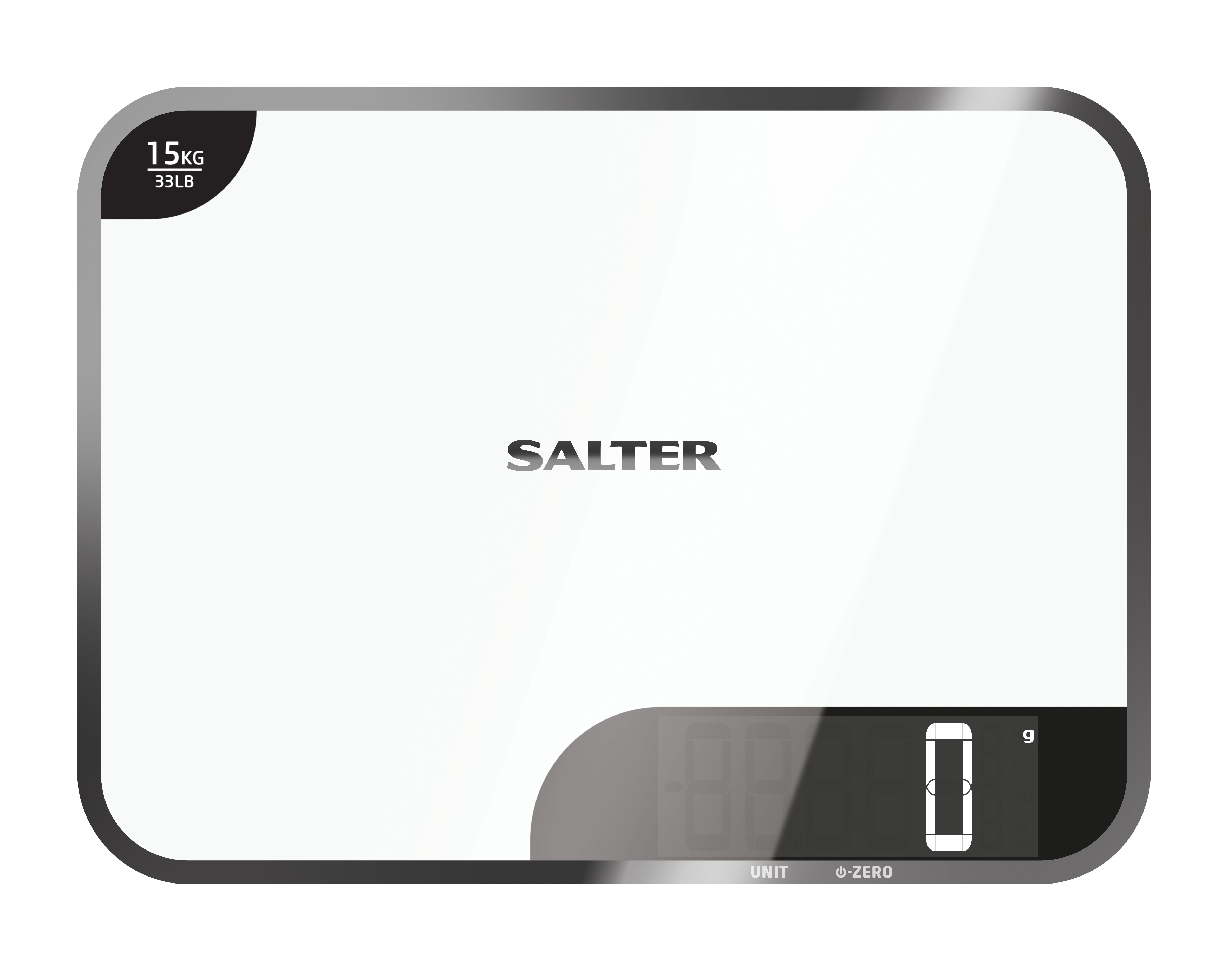 SALTER 1079 WHDR Küchenwaage, Max. Tragkraft: 10 kg, Standwaage