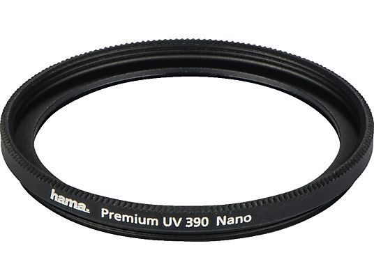HAMA Filtre UV 390 - Filtre UV (Noir/transparent)