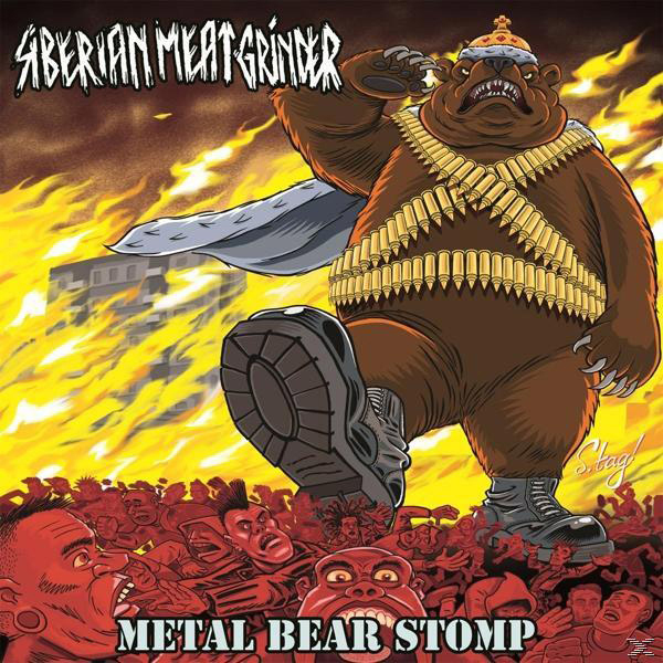 Stomp (Vinyl) Siberian (+Download) Meat Bear - Grinder Metal -