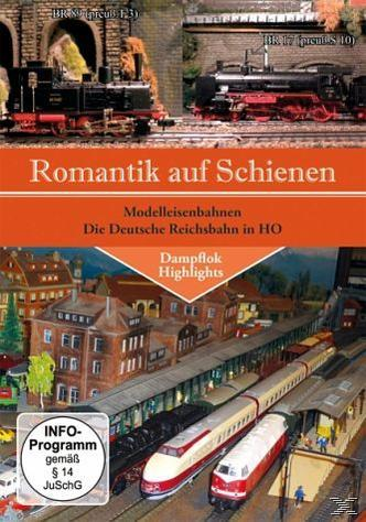 Die Reichsbahn Schienen auf Modelleisenbahnen in DVD - Romantik HO Deutsche -