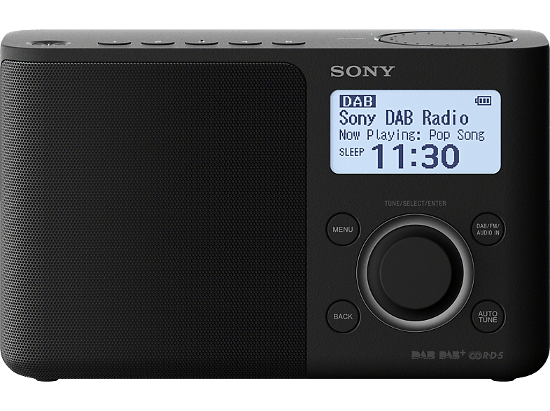 Schwarz DAB+, DAB+ XDR-S61D FM, digital, SONY Radio, DAB,