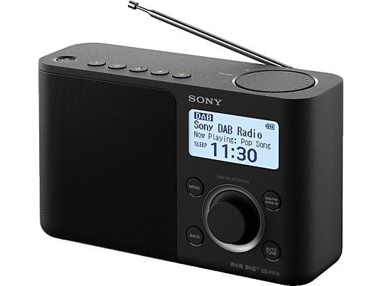 SONY XDR-S61DB - Radio digitale (DAB+, FM, Nero)