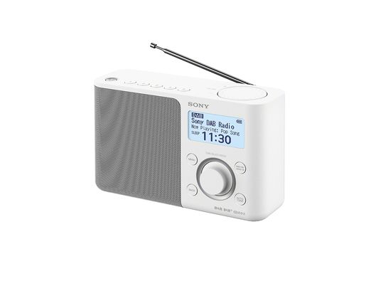 SONY XDR-S61DW - Radio numérique (DAB+, FM, Blanc)